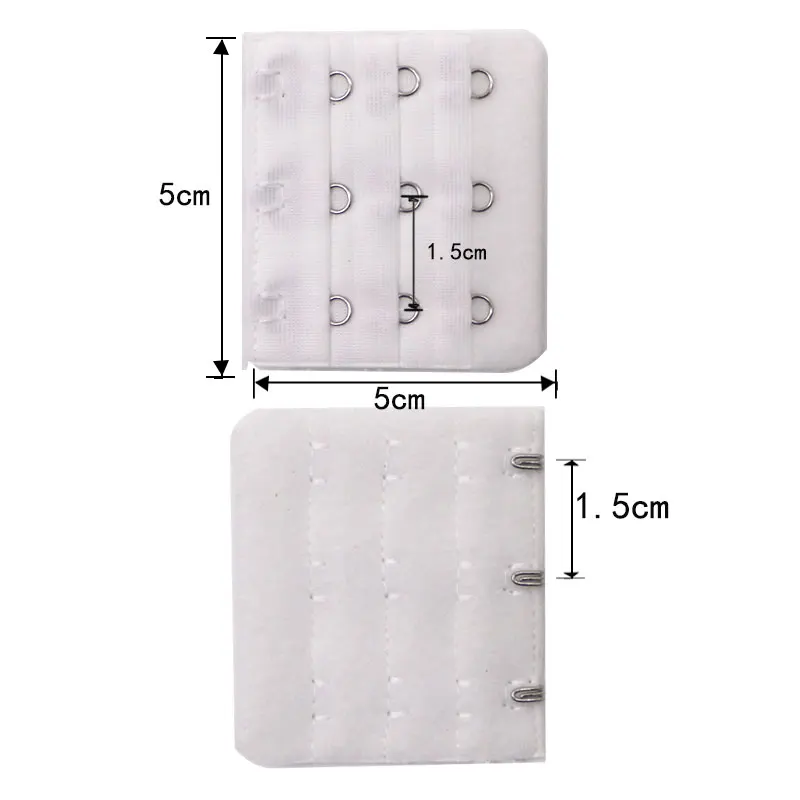 4/5pcs 3 Hook 3 Rows Bra Extender for Women's Elastic Bra Extension Strap Expander Intimates Underwear Accessories Replacement
4/5pcs 3 Hook 3 Rows Bra Extender for Women's Elastic Bra Extension Strap Expander Intimates Underwear Accessories Replacement