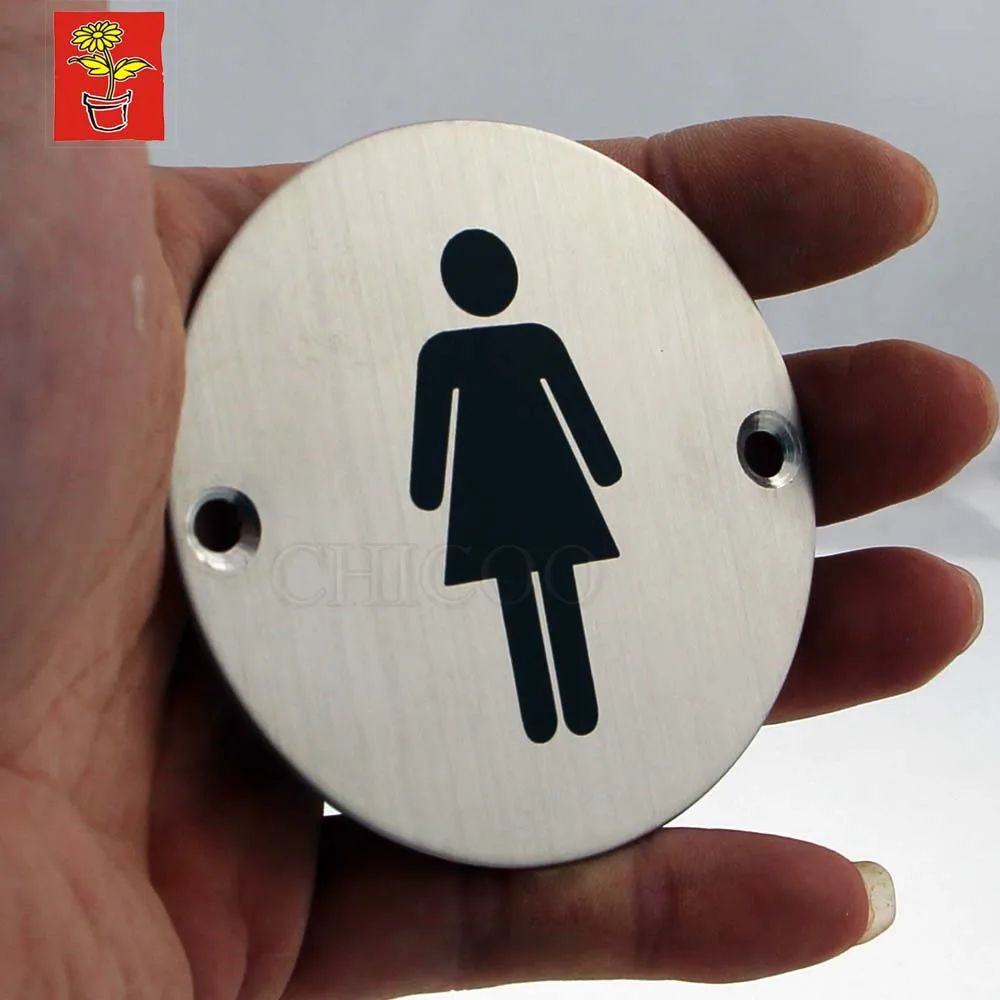 Hi Q дверные знаки таблички стандартные из нержавеющей стали с именем для офиса