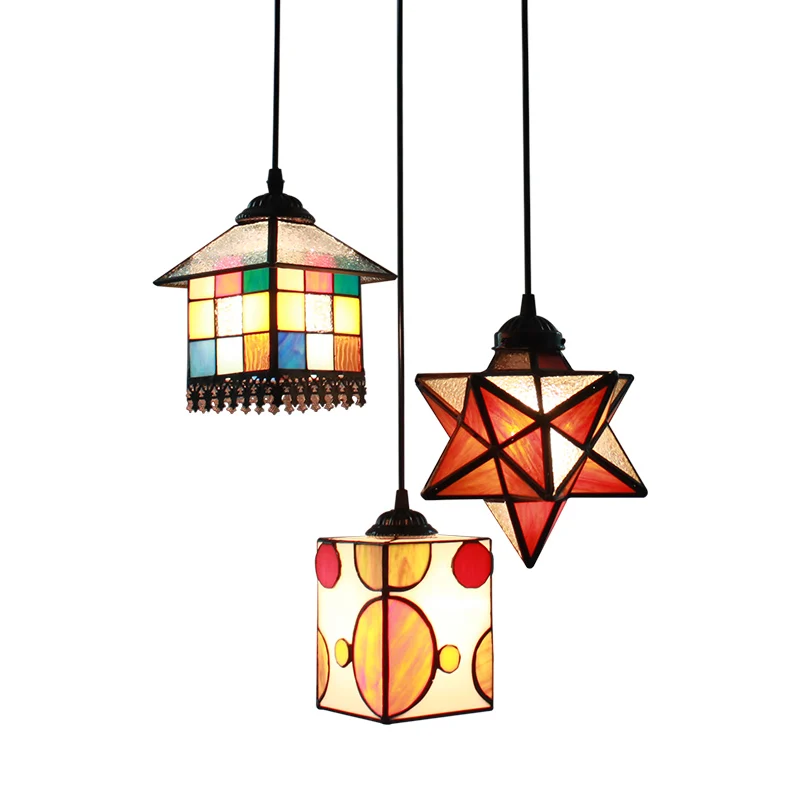 tiffany star pendant light stained glass restaurant bar dinging room kitchen hanging lighting
tiffany star pendant light stained glass restaurant bar dinging room kitchen hanging lighting