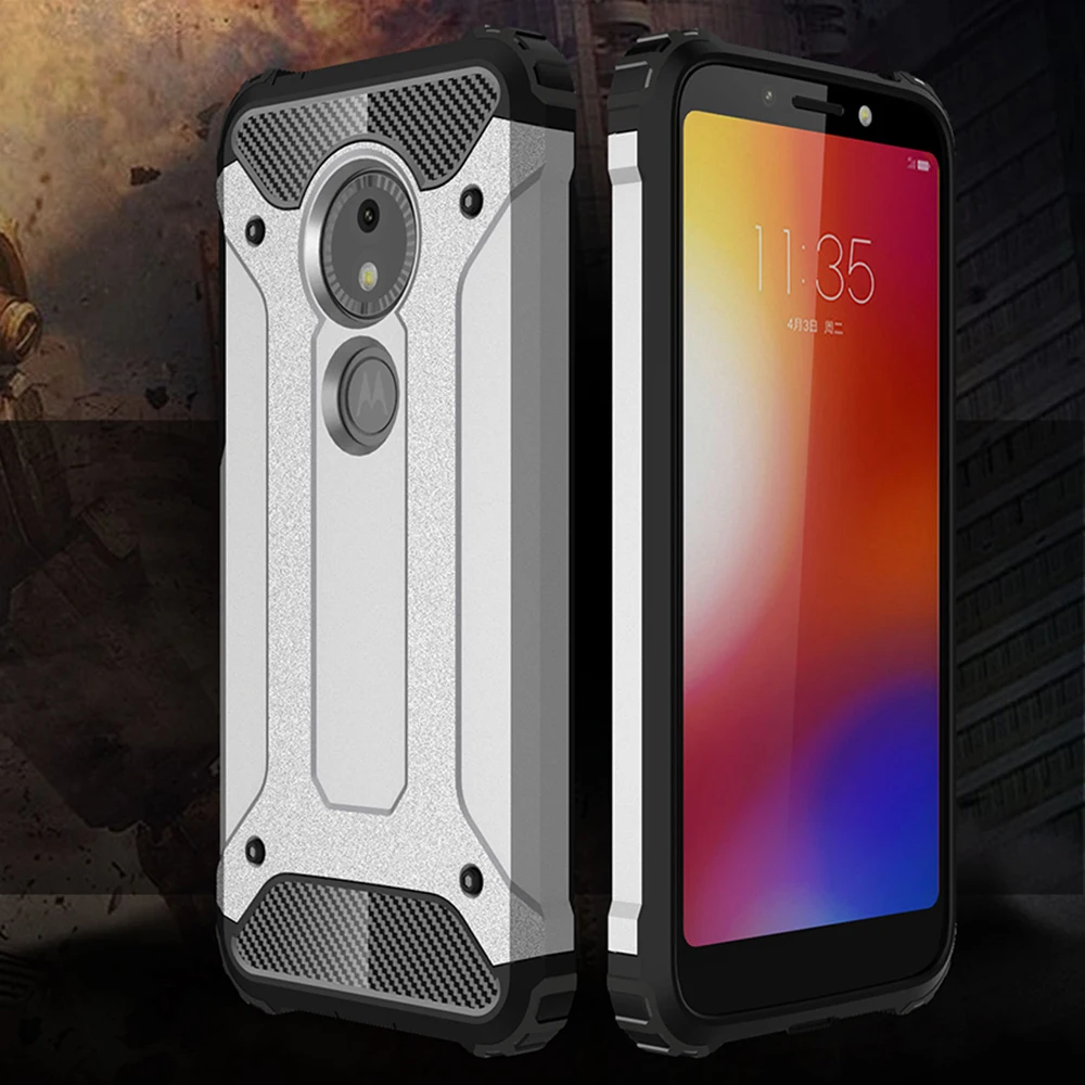 Противоударный бронированный чехол 5 84 дюйма для Moto E5 Play Go Motorola задняя крышка