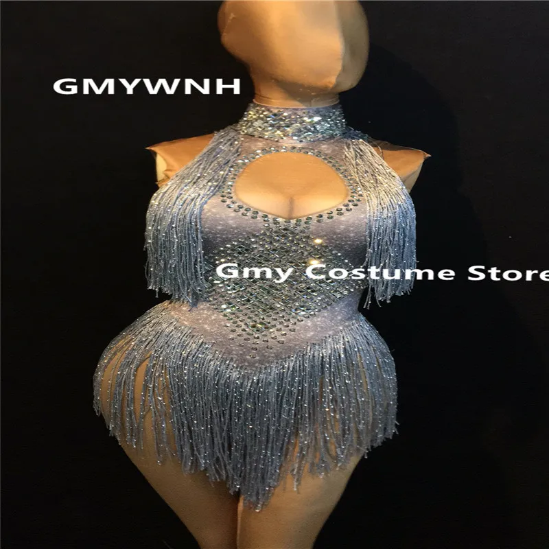 R95 Silver tassel bodysuit female ballroom dance costumes party jumpsuit singer dj dress bar wears outfits clothe party show ds
R95 Silver tassel bodysuit female ballroom dance costumes party jumpsuit singer dj dress bar wears outfits clothe party show ds