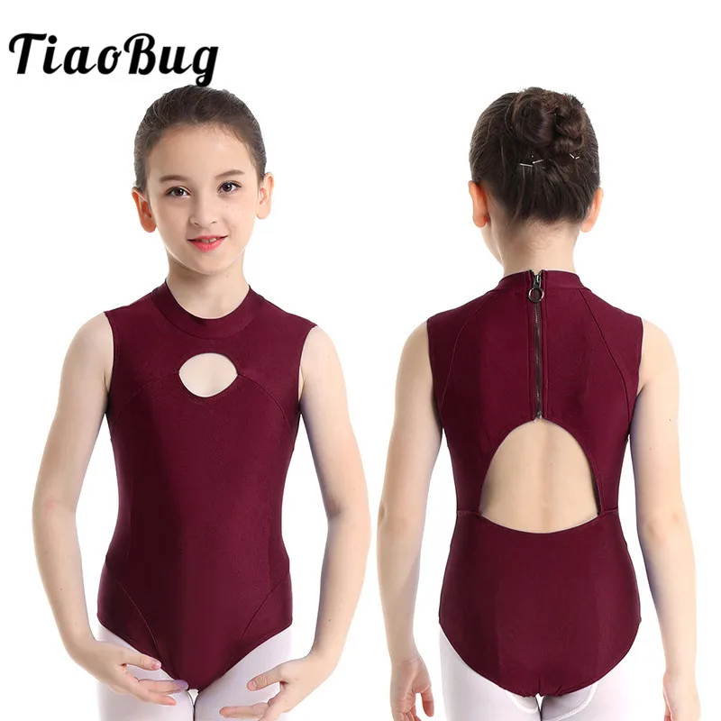 TiaoBug Kids Teens Hollow Ballet Leotard Dance Costume Children Girls Zipper Back Gymnastics Leotard Gym Bodysuit Dance Wear
TiaoBug Kids Teens Hollow Ballet Leotard Dance Costume Children Girls Zipper Back Gymnastics Leotard Gym Bodysuit Dance Wear