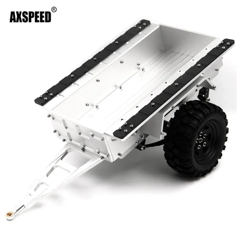 1:10 весы алюминиевый прицеп для SCX10 CC01 F350 HILUX 90034 D90 RC Гусеничный|d90 rc|rc4wd d90rc crawler |