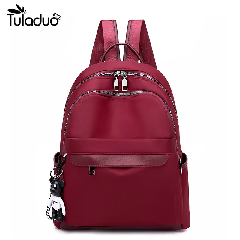 New Backpack Women Oxford Multifuction Backpack Casual Anti Theft Backpack For Teenager Girls Schoolbag 2020 Bear Pendant
New Backpack Women Oxford Multifuction Backpack Casual Anti Theft Backpack For Teenager Girls Schoolbag 2020 Bear Pendant