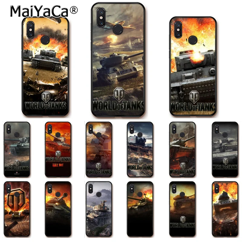 MaiYaCa world of tanks Black Soft Shell Phone Case for Xiaomi Redmi8 4X 6A S2 7A 6A Redmi 5 5Plus Note5 7 Note8Pro
MaiYaCa world of tanks Black Soft Shell Phone Case for Xiaomi Redmi8 4X 6A S2 7A 6A Redmi 5 5Plus Note5 7 Note8Pro
