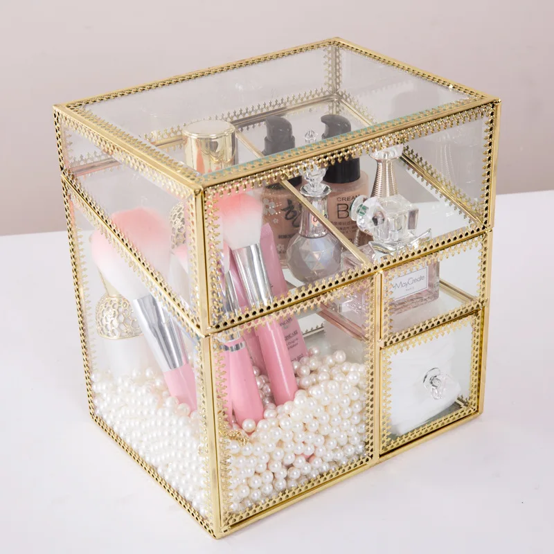 Multifunctional Cosmetics Storage Box Flip Dust Glass Box Lipstick Perfume Finishing Box Desktop Cosmetics Storage
Multifunctional Cosmetics Storage Box Flip Dust Glass Box Lipstick Perfume Finishing Box Desktop Cosmetics Storage