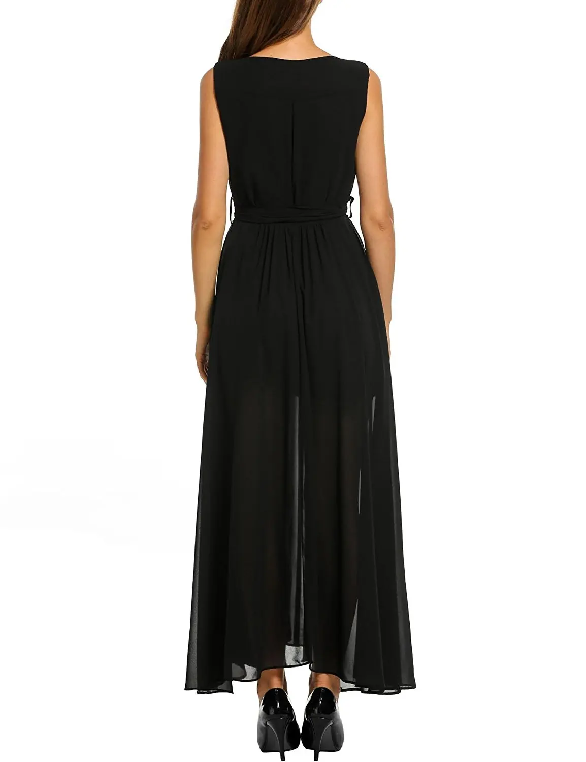 2017 Spring Summer New Fashion Plus Size Sexy V Neck Chiffon Maxi Wrap Dress Women Vintage V Neck Tie-Waist Split Long Dress
2017 Spring Summer New Fashion Plus Size Sexy V Neck Chiffon Maxi Wrap Dress Women Vintage V Neck Tie-Waist Split Long Dress