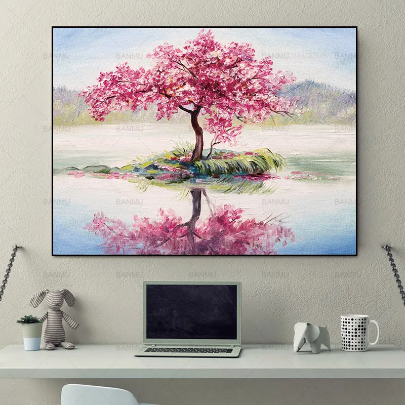 Canvas Picture Large Wall Art Abstract Tree Painting Colorful Landscape Paintings For Home Living Room Decoration Not Framed
Canvas Picture Large Wall Art Abstract Tree Painting Colorful Landscape Paintings For Home Living Room Decoration Not Framed