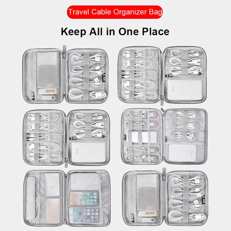 BUBM Travel Digital Storage Bag Cable organizer Bag Case for Cable Charger Earphone USB Disk, Apple Watch Sport Band Oragnizer
BUBM Travel Digital Storage Bag Cable organizer Bag Case for Cable Charger Earphone USB Disk, Apple Watch Sport Band Oragnizer
