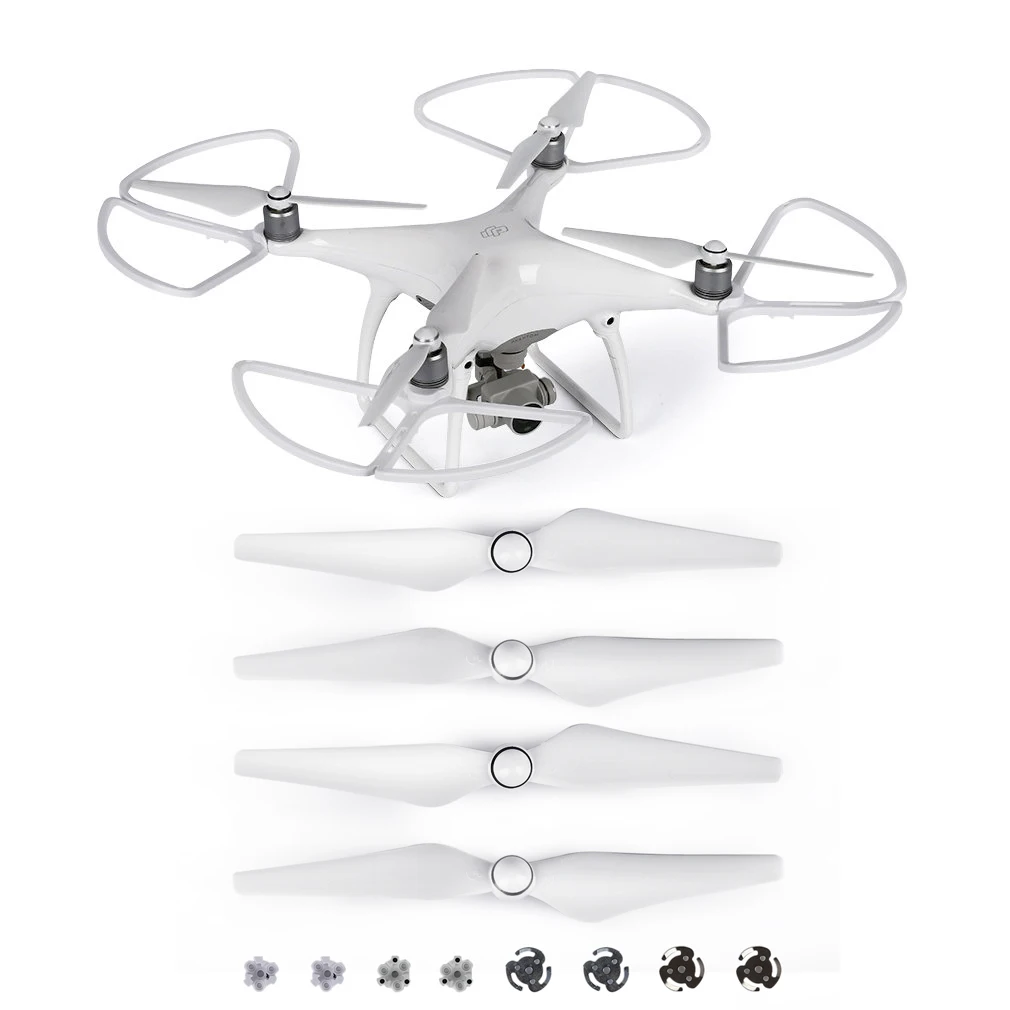 4PCS 9450S Propeller Props Guard Protector for DJI Phantom 4 Pro V2.0 Advanced Drone Quick Release Prop Bumper Protective Parts
4PCS 9450S Propeller Props Guard Protector for DJI Phantom 4 Pro V2.0 Advanced Drone Quick Release Prop Bumper Protective Parts
