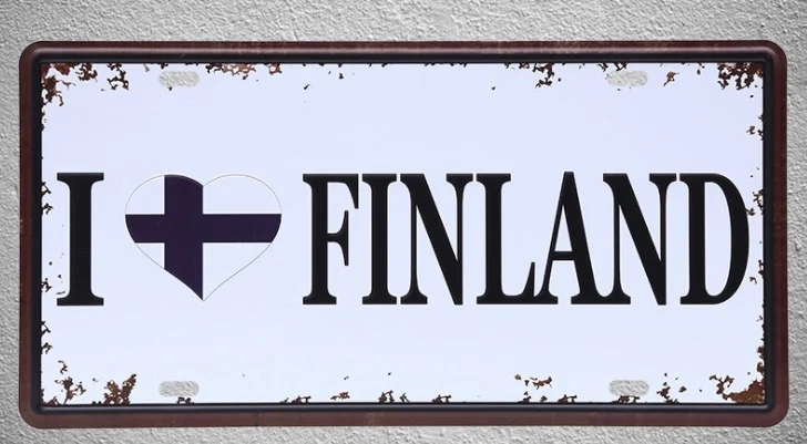 1 шт. футбольные мячи I love Finland оловянные тарелки настенные таблички украшение в