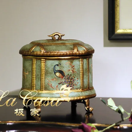 European and American country antique decoration Home Furnishing rural American painting storage jewelry box
European and American country antique decoration Home Furnishing rural American painting storage jewelry box