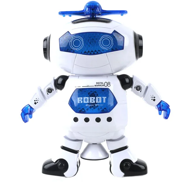 360 Rotating Smart Space Dance Robot Electronic Walking Toys With Music Light For Kids Astronaut Toy Christmas Birthday Gift | Игрушки и