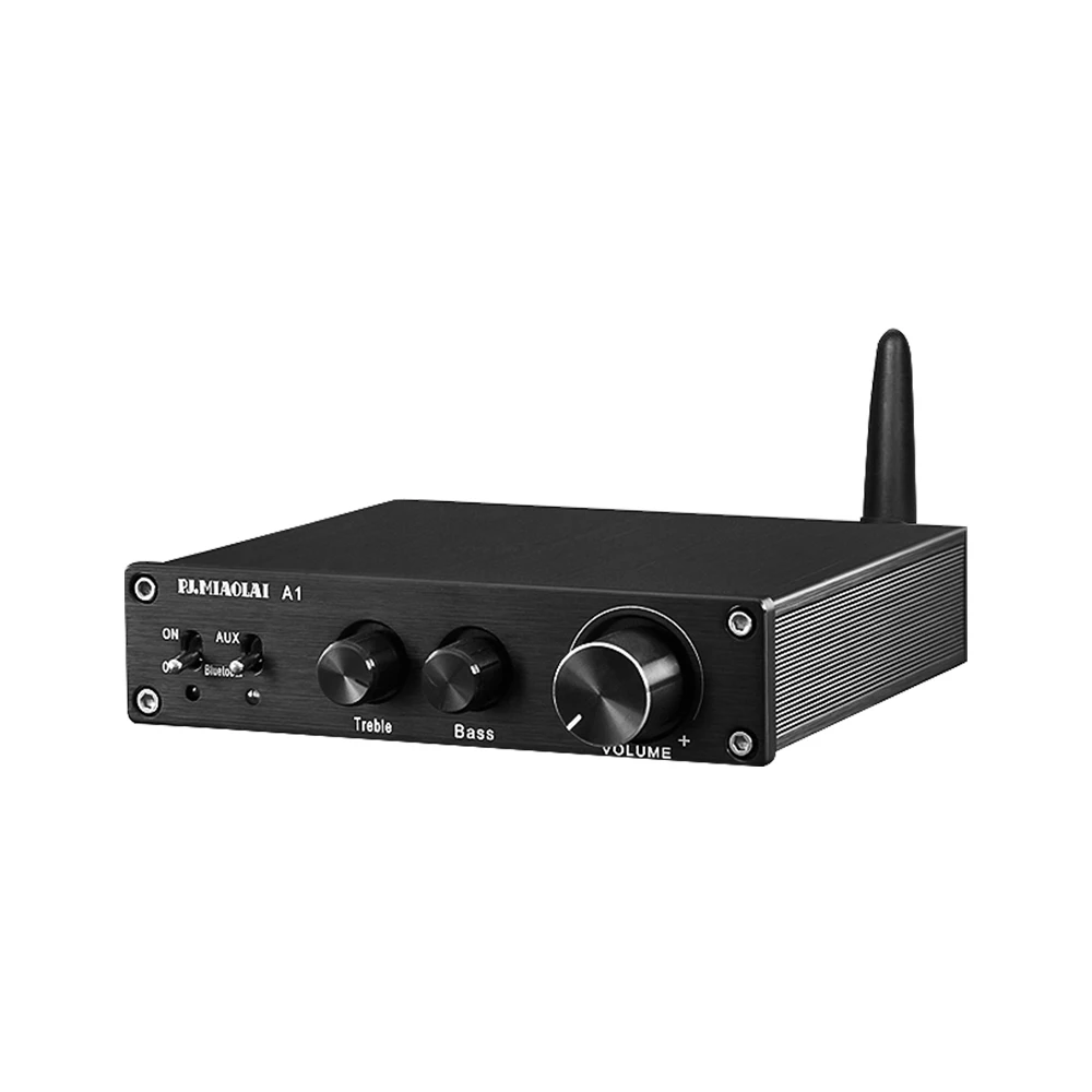 Мини усилитель Bluetooth 5.0 звуковой аудиоусилитель TPA3116D2 100Wx2 стерео HiFi мощности Домашние усилители Профессиональный усилитель ON.
