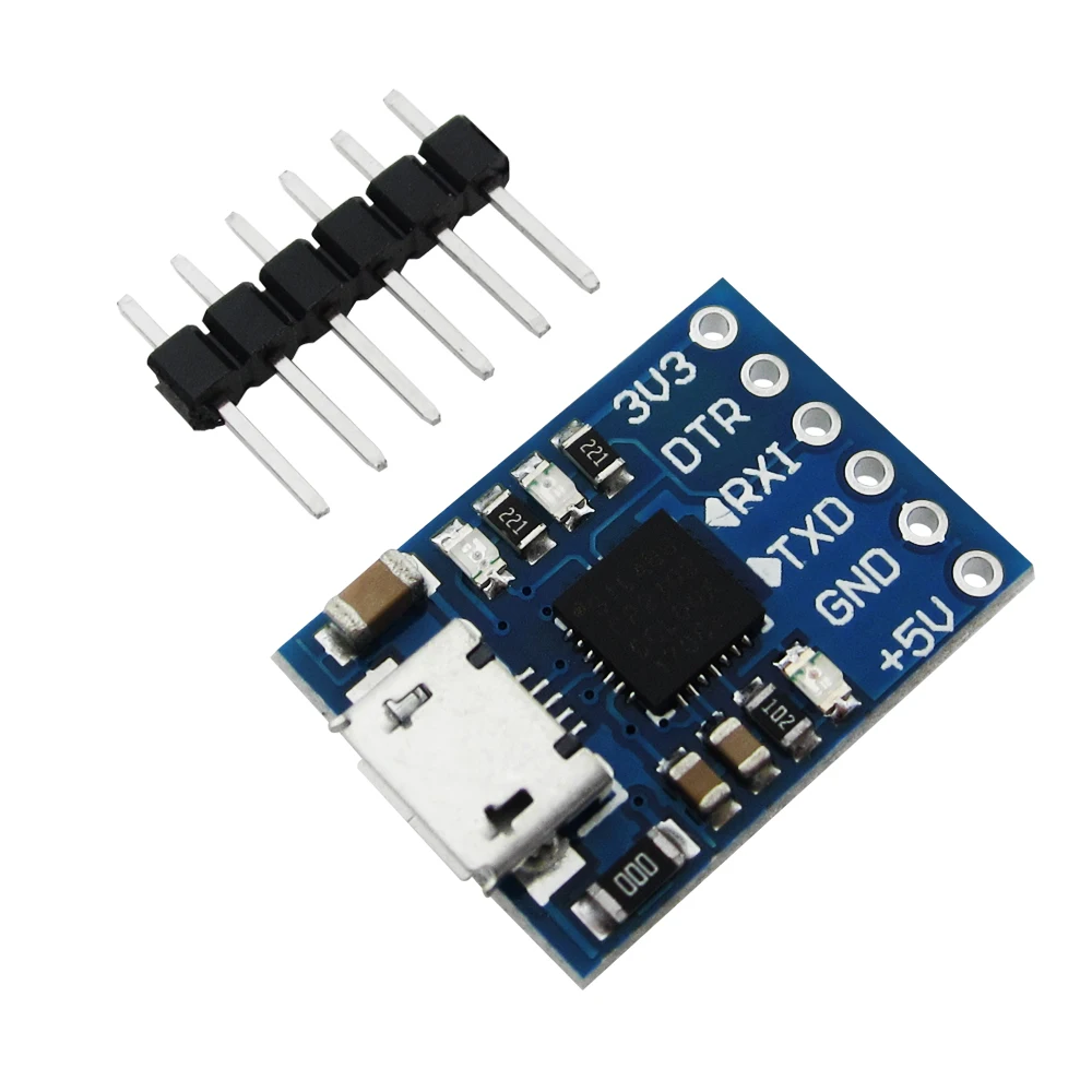 1 шт. CJMCU CP2102 MICRO USB к UART TTL модуль 6 контактный последовательный преобразователь STC
