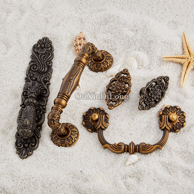 European 10PCS Antique Kitchen Door Furniture Handles Hardware Cupboard Wardrobe Drawer Cabinet Pulls Handles&Knobs
European 10PCS Antique Kitchen Door Furniture Handles Hardware Cupboard Wardrobe Drawer Cabinet Pulls Handles&Knobs