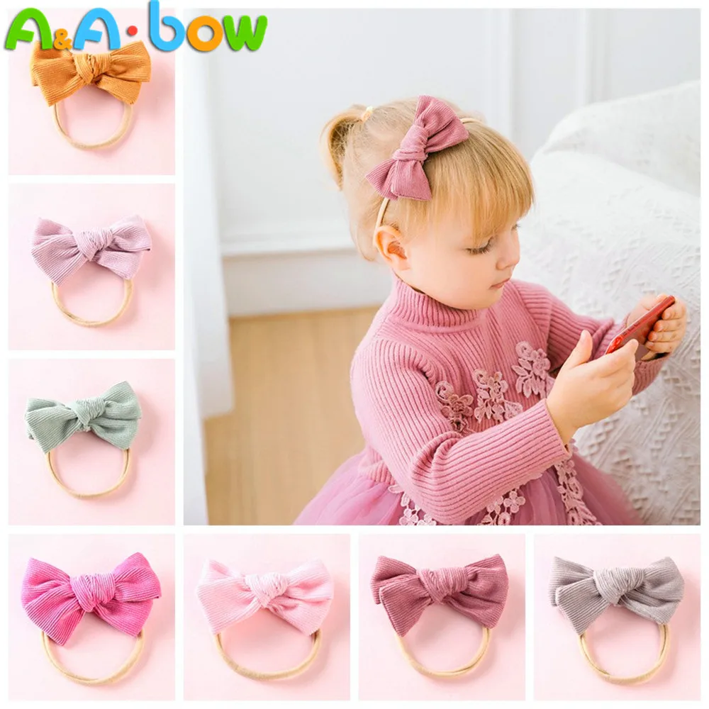 1pcs Corduroy Bow Headband For babys Lovely Bowknot Elastic Nylon headands Solid Headwear Head Band babys Hair Accessories
1pcs Corduroy Bow Headband For babys Lovely Bowknot Elastic Nylon headands Solid Headwear Head Band babys Hair Accessories