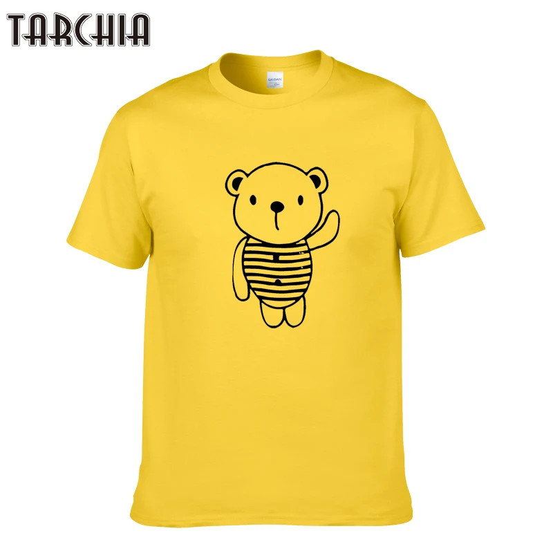 TARCHIA мужские футболки 2021 новый рисунок с милым медведем коротким рукавом, с О-образным вырезом, повседневные футболки, топы, летний мужской х...
TARCHIA мужские футболки 2021 новый рисунок с милым медведем коротким рукавом, с О-образным вырезом, повседневные футболки, топы, летний мужской х...
