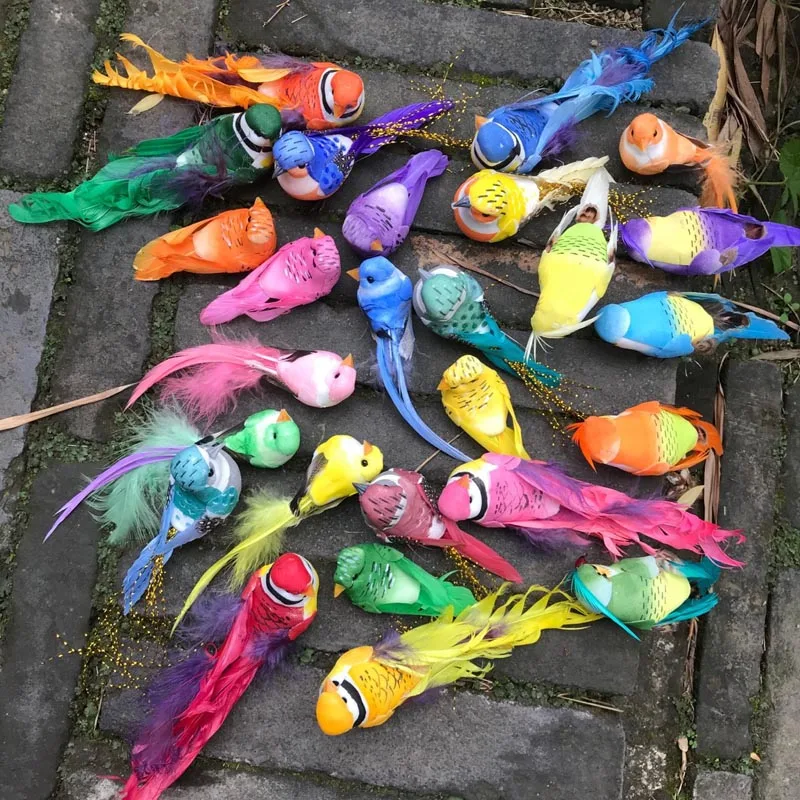 2pcs,Various Styles Decorative Foam Feather Birds,Artificial Craft Bird For Wedding Party home Garden decoration,kids toy gift
2pcs,Various Styles Decorative Foam Feather Birds,Artificial Craft Bird For Wedding Party home Garden decoration,kids toy gift