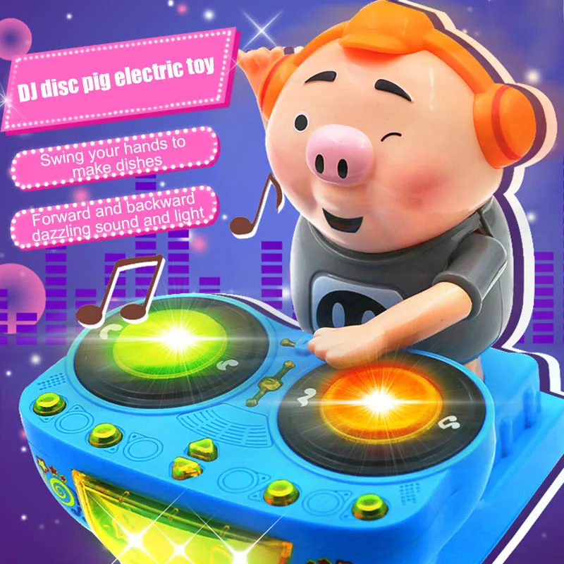 Детская музыкальная игрушка, электрическая DJ свинья, забавная музыкальная свинья, подарок для детей BM88
Детская музыкальная игрушка, электрическая DJ свинья, забавная музыкальная свинья, подарок для детей BM88