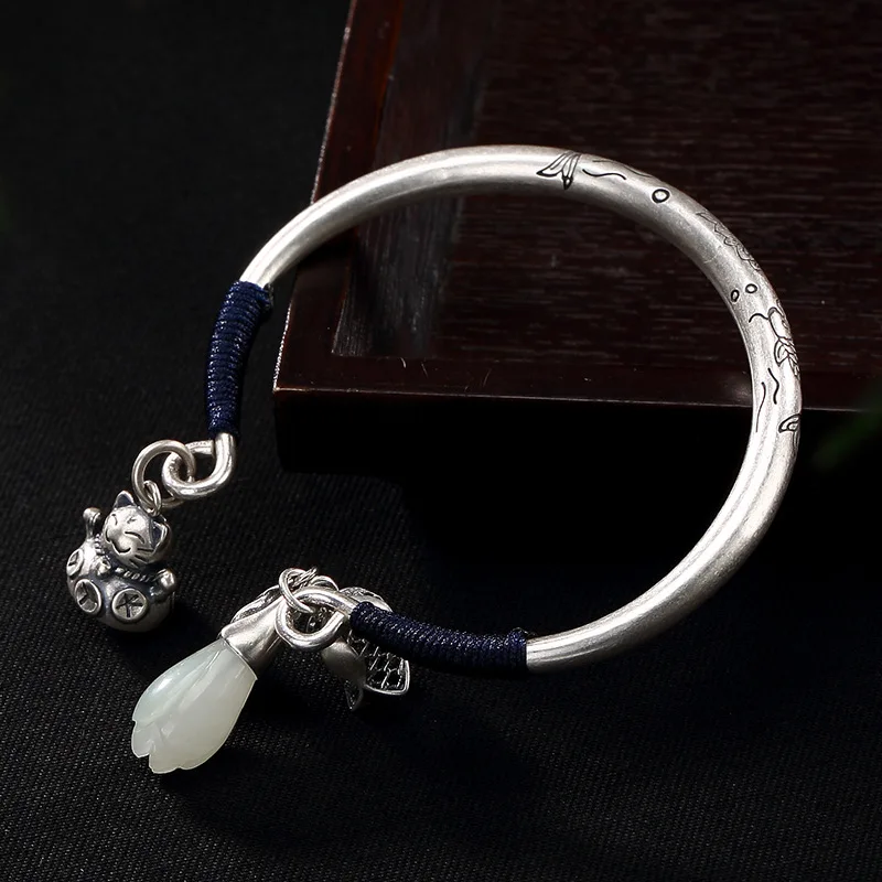 2018 New Sale Carp Restoring Ancient Ways Is The Lotus Plutus Hetian Magnolia Flower Bracelet Wholesale Female Openings
2018 New Sale Carp Restoring Ancient Ways Is The Lotus Plutus Hetian Magnolia Flower Bracelet Wholesale Female Openings