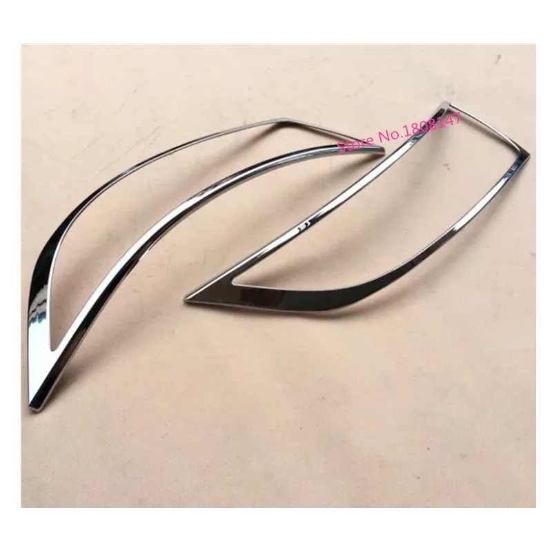 High Quality Car Styling Body Front Head Light Lamp Detector Frame Stick ABS Chrome Trim 2pcs/Set For Ford EDGE 2015 2016 2017
High Quality Car Styling Body Front Head Light Lamp Detector Frame Stick ABS Chrome Trim 2pcs/Set For Ford EDGE 2015 2016 2017
