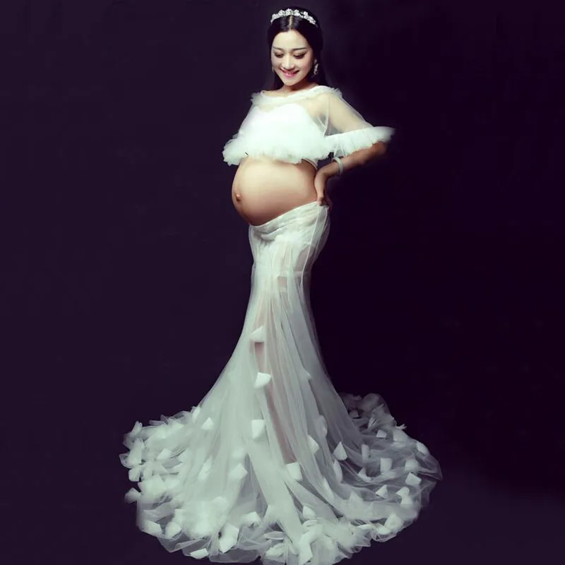 White Lace Top Sets Maternity Photography Props Pregnancy Dresses Maternity Dresses For Photo Shoot Clothes For Pregnant Women
White Lace Top Sets Maternity Photography Props Pregnancy Dresses Maternity Dresses For Photo Shoot Clothes For Pregnant Women
