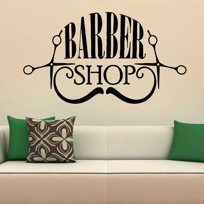 Barber Shop Wall Stickers Hairdressing Salon Rooms Decoration Waterproof Wall Art Vinyl Murals Home Decor
Barber Shop Wall Stickers Hairdressing Salon Rooms Decoration Waterproof Wall Art Vinyl Murals Home Decor