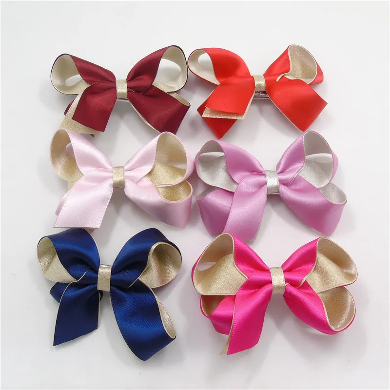 1pc Gloss Ribbon Bow Hair Clip Kid Fairy Hair Clip Two Layer Deluxe Satin Hairpin Birthday Gift Barrette School Girl Cute Grip
1pc Gloss Ribbon Bow Hair Clip Kid Fairy Hair Clip Two Layer Deluxe Satin Hairpin Birthday Gift Barrette School Girl Cute Grip