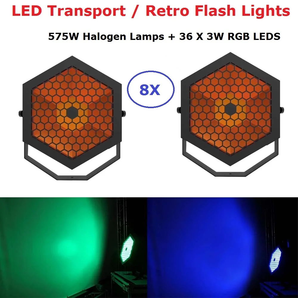8XLot LED Flat Par Light High Quality 575W Halogen Lamps With 36X3W RGB 3IN1 LEDS DMX Par Cans For Disco DJ Party KTV Decoration
8XLot LED Flat Par Light High Quality 575W Halogen Lamps With 36X3W RGB 3IN1 LEDS DMX Par Cans For Disco DJ Party KTV Decoration