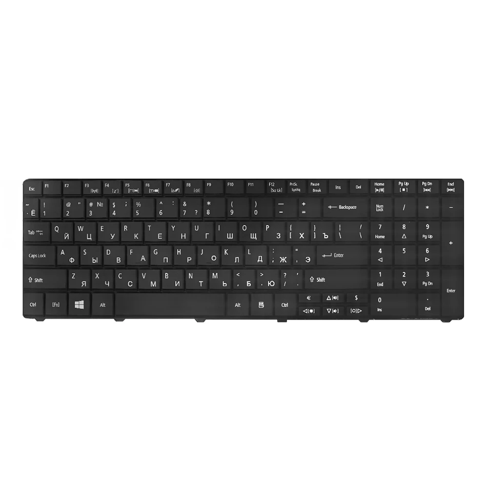 E1 571 RU Клавиатура ноутбука для Acer русская клавиатура 571G 531 531G 521 521G|Клавиатуры