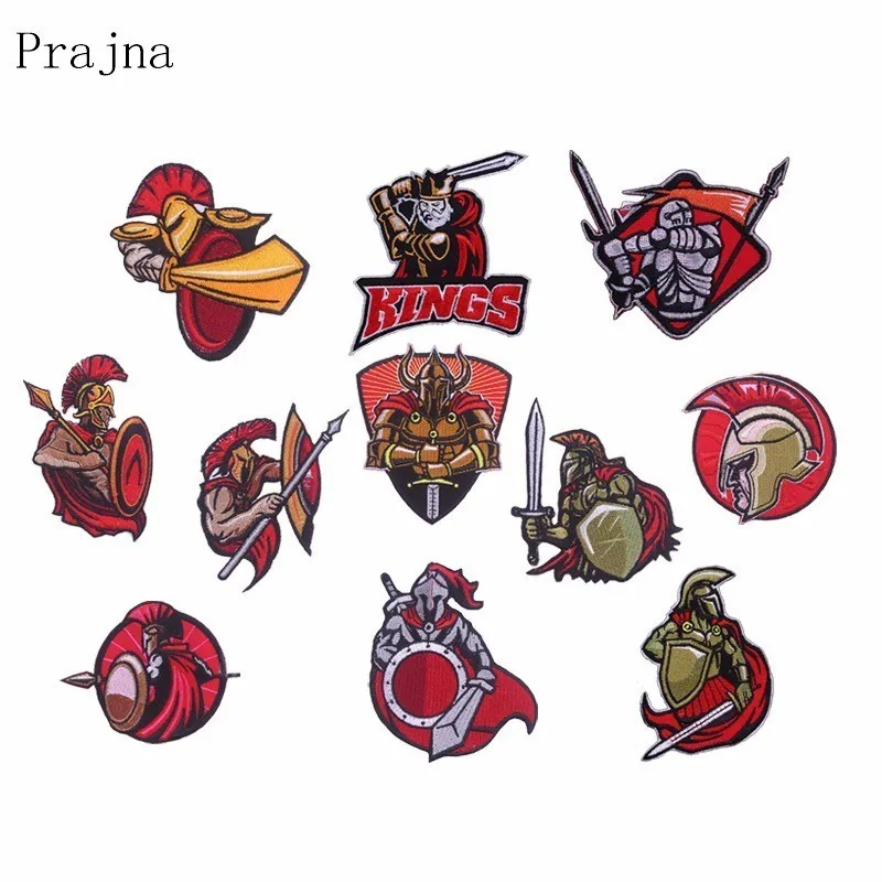 Нашивки Prajna Spartacus Dota с вышивкой наклейки для украшения одежды сделай сам