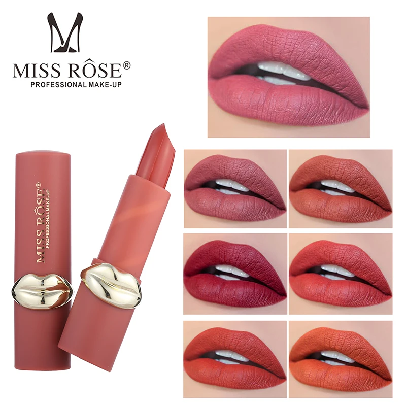 Miss rose sexy red matte lipstick pencil 12 colors waterproof long lasting rouge a levre mat lippenstift nude lipstick MS146
Miss rose sexy red matte lipstick pencil 12 colors waterproof long lasting rouge a levre mat lippenstift nude lipstick MS146