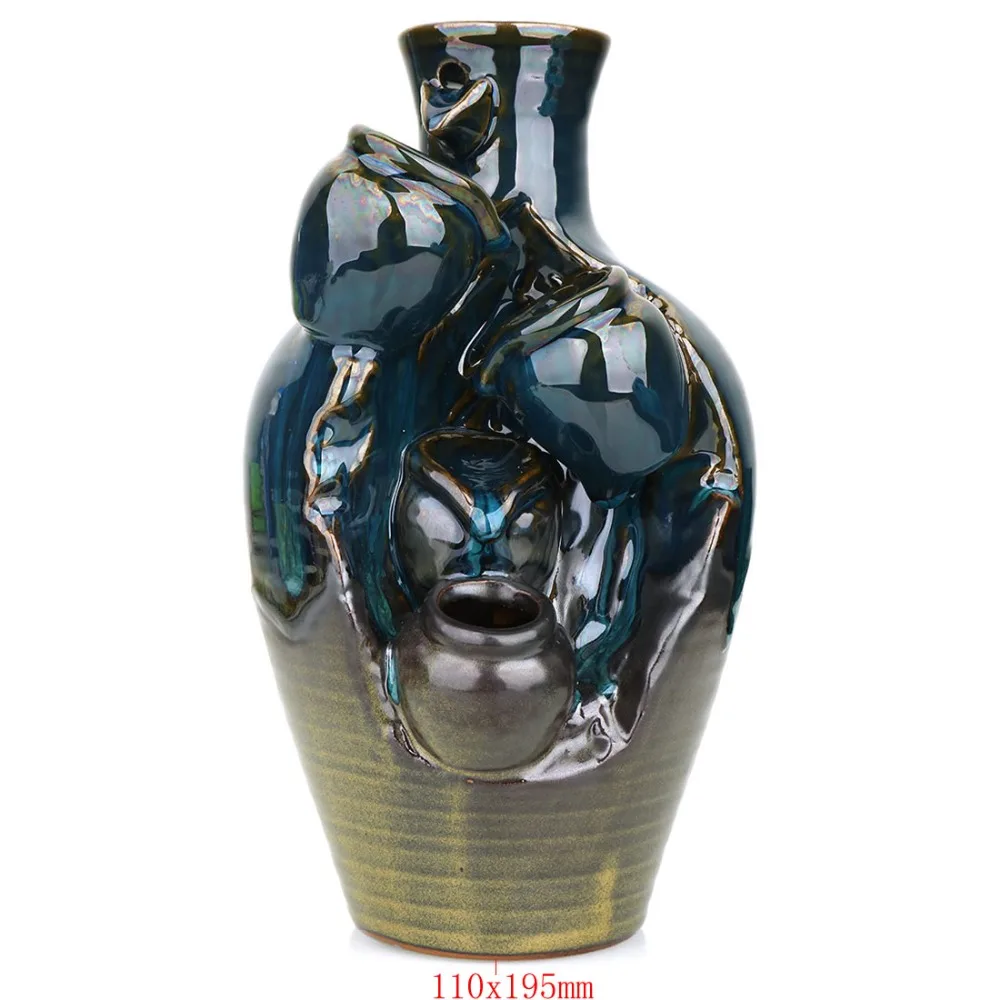 Ceramic Waterfall Backflow Incense Burner Censer Holder Home Crafts Home Room Decoration Gifts Creative Ornaments Incense Burner
Ceramic Waterfall Backflow Incense Burner Censer Holder Home Crafts Home Room Decoration Gifts Creative Ornaments Incense Burner