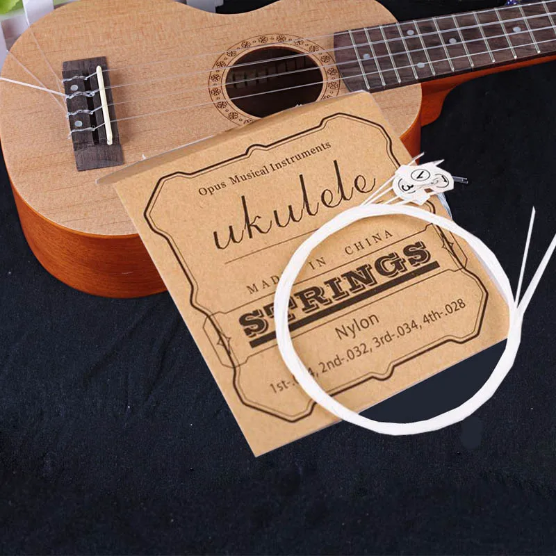 4 Pcs/set Ukulele Strings Replacement Part For 21 Inch 23 Inch 26 Inch Stringed Instrument Ukulele Nylon Strings
4 Pcs/set Ukulele Strings Replacement Part For 21 Inch 23 Inch 26 Inch Stringed Instrument Ukulele Nylon Strings