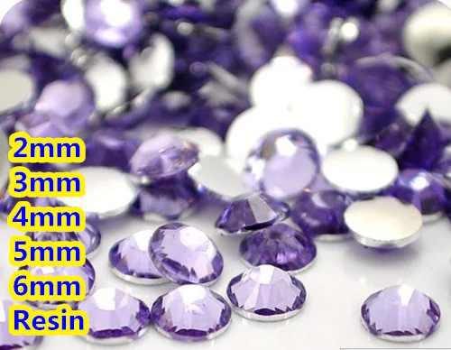 Lt.Amethyst Color 2mm,3mm,4mm,5mm,6mm Facets Flat Back Resin Rhinestone Nail Art Gems Decoration
Lt.Amethyst Color 2mm,3mm,4mm,5mm,6mm Facets Flat Back Resin Rhinestone Nail Art Gems Decoration