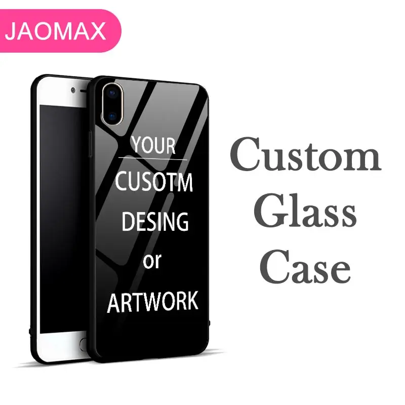 Чехол для телефона из закаленного стекла с принтом Jaomax на заказ iPhone 11 Xs Max 6S Plus 8 Xr