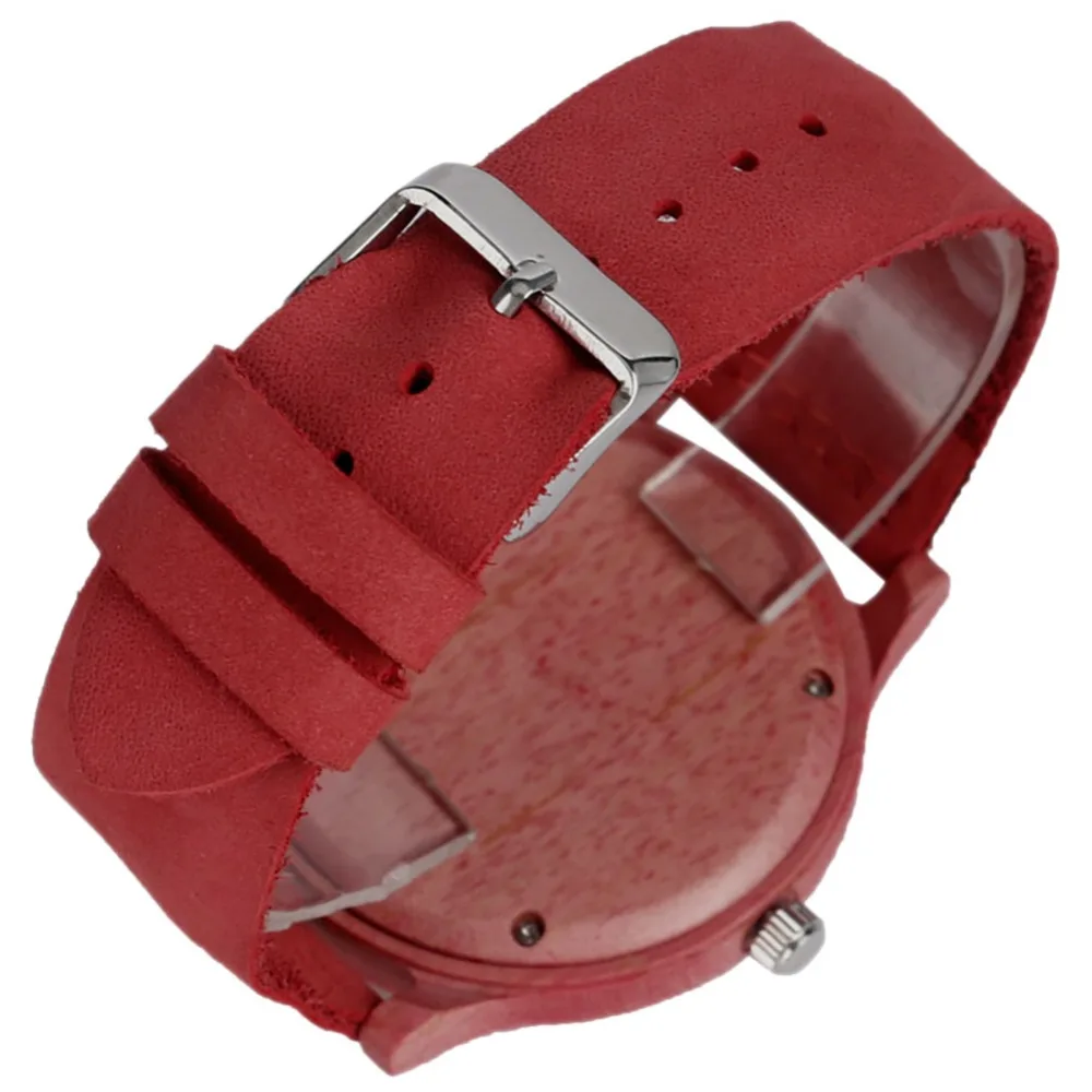 Women Watch Light Bamboo Wood Case Clock Fashion Green Lucky Red Soft Leather Band Analog Quartz Watch Women's Wrist Reloj Mujer
Women Watch Light Bamboo Wood Case Clock Fashion Green Lucky Red Soft Leather Band Analog Quartz Watch Women's Wrist Reloj Mujer