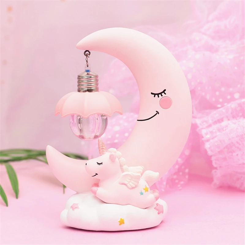 Modern INS wind unicorn night lamp home Bedroom Bedside decor lighting resin 3D night light children's birthday gift moon lamp
Modern INS wind unicorn night lamp home Bedroom Bedside decor lighting resin 3D night light children's birthday gift moon lamp