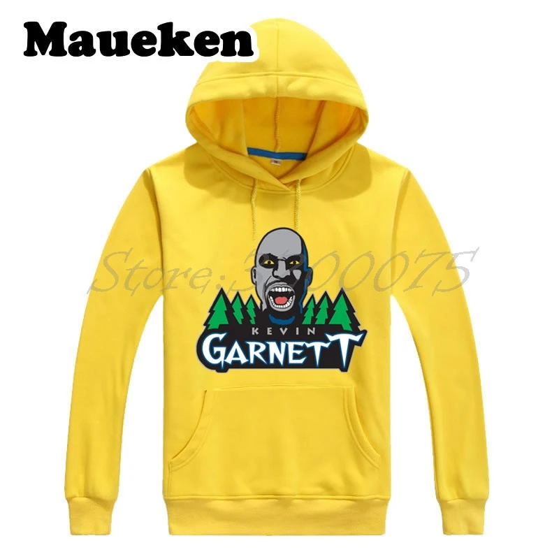 Мужские толстовки с капюшоном Legendes 21 Kevin Garnett Minnesota The BIG билетный кг. да детские
