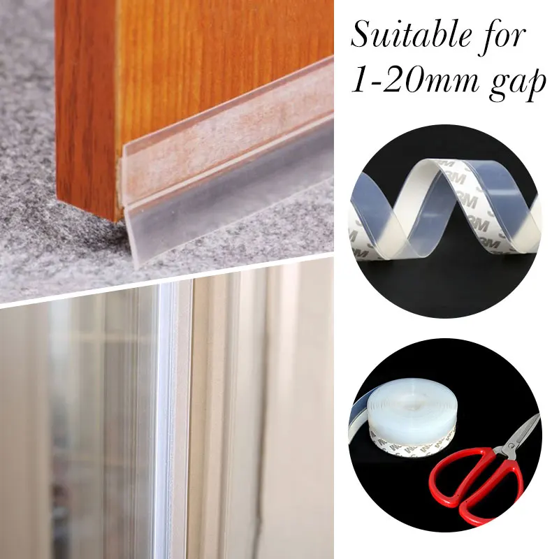 35mm Multi-function Self Adhesive Sliding Sealing Strips For Door Weatherstrip Draft Stopper Frameless Window Seals Strips
35mm Multi-function Self Adhesive Sliding Sealing Strips For Door Weatherstrip Draft Stopper Frameless Window Seals Strips