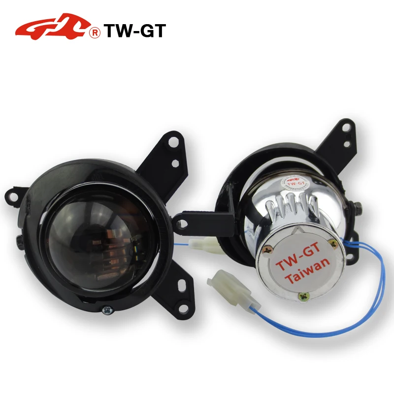 TW GT 2 0 дюймов hid bi xenon противотуманный светильник объектив проектора Точечный foglamp