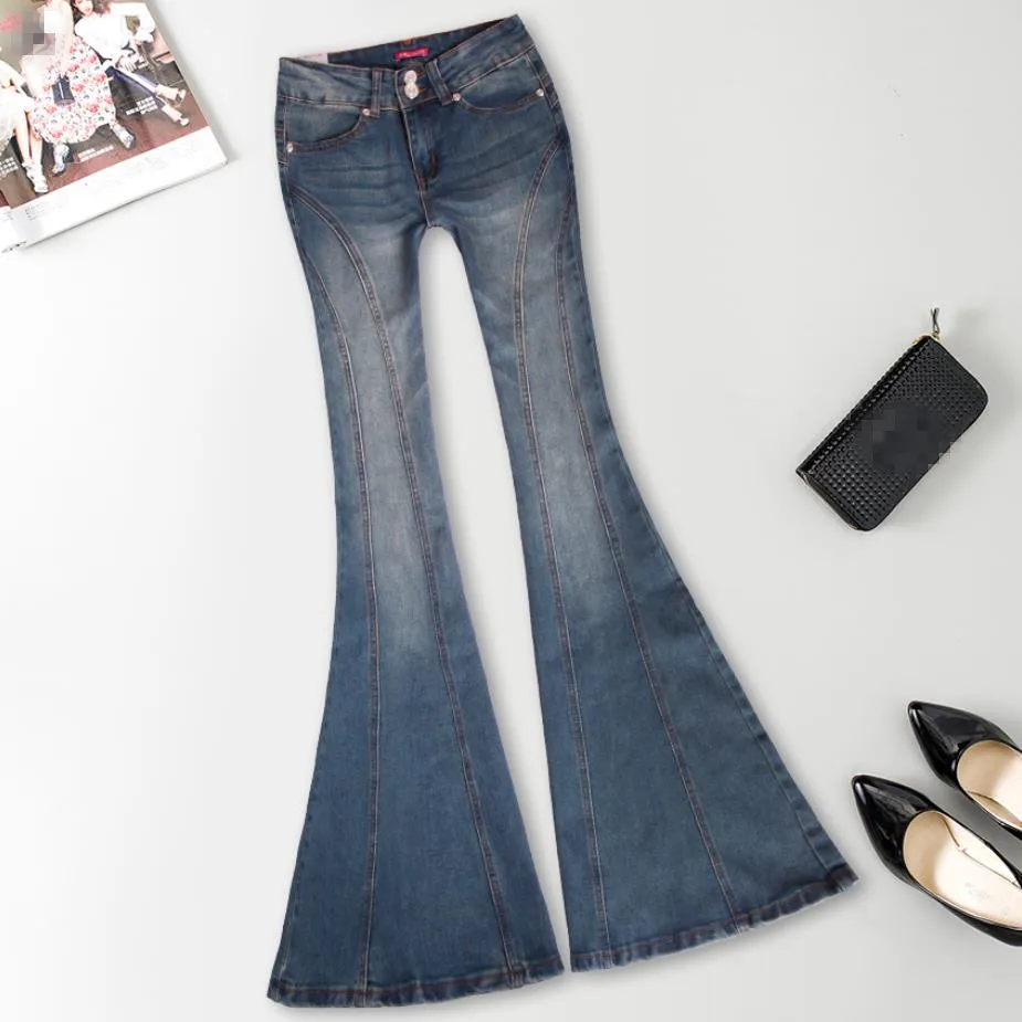 25-32! fashion High waist jeans women trumpet 2022 Spring new flare office ladies flare pants
25-32! fashion High waist jeans women trumpet 2022 Spring new flare office ladies flare pants