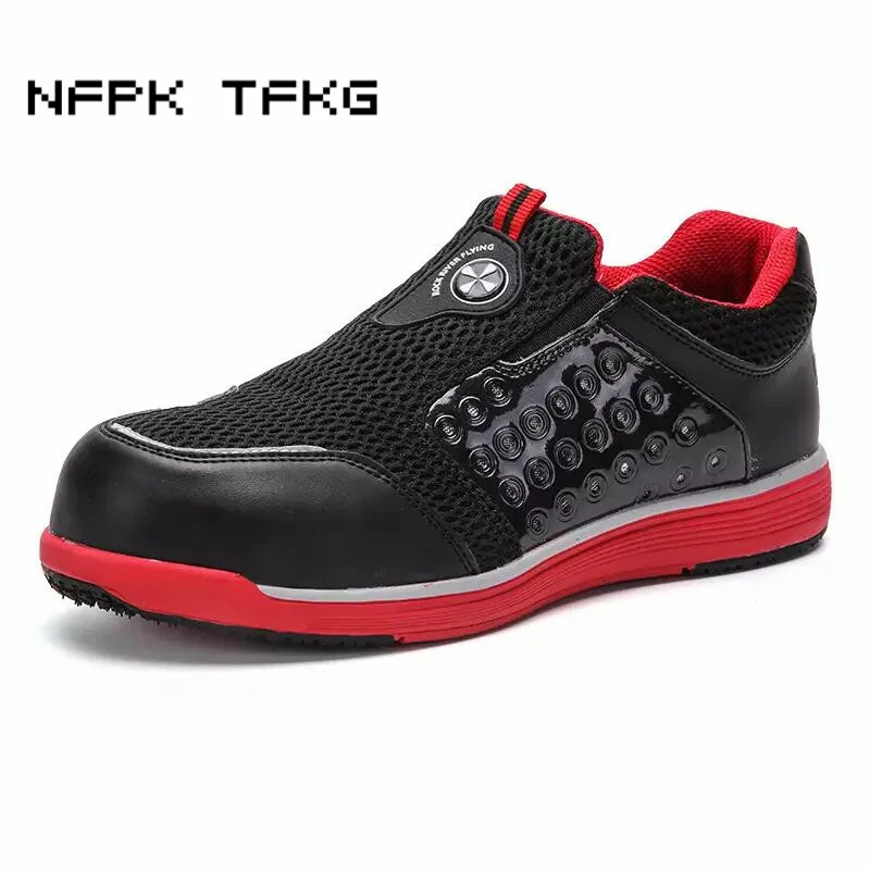 big size mens breathable mesh steel toe caps work safety shoes flat platform tooling low security boots protective footwear male
big size mens breathable mesh steel toe caps work safety shoes flat platform tooling low security boots protective footwear male