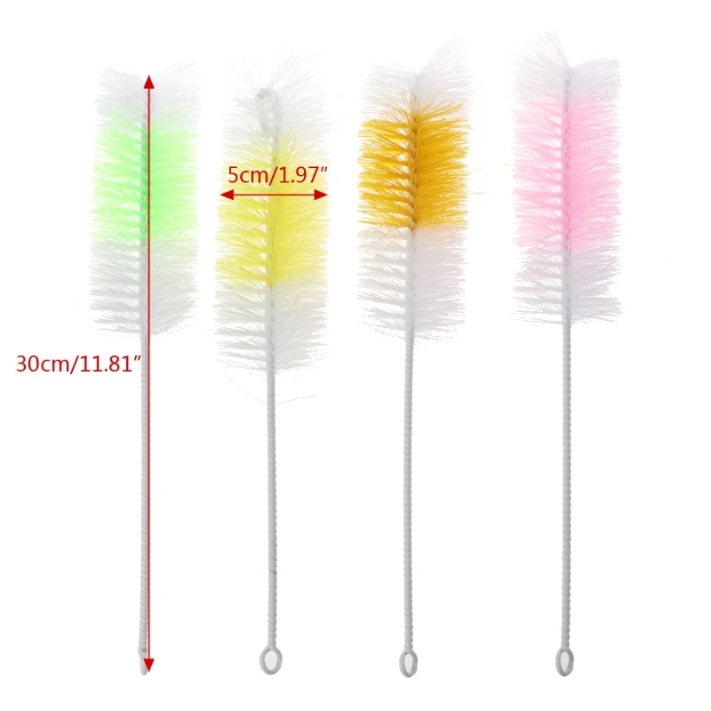 2Pcs Baby Nipple Bottle Brush 360 Degree Cleaner 30cm Nylon Kids Bottle Cleaning Brushes
2Pcs Baby Nipple Bottle Brush 360 Degree Cleaner 30cm Nylon Kids Bottle Cleaning Brushes