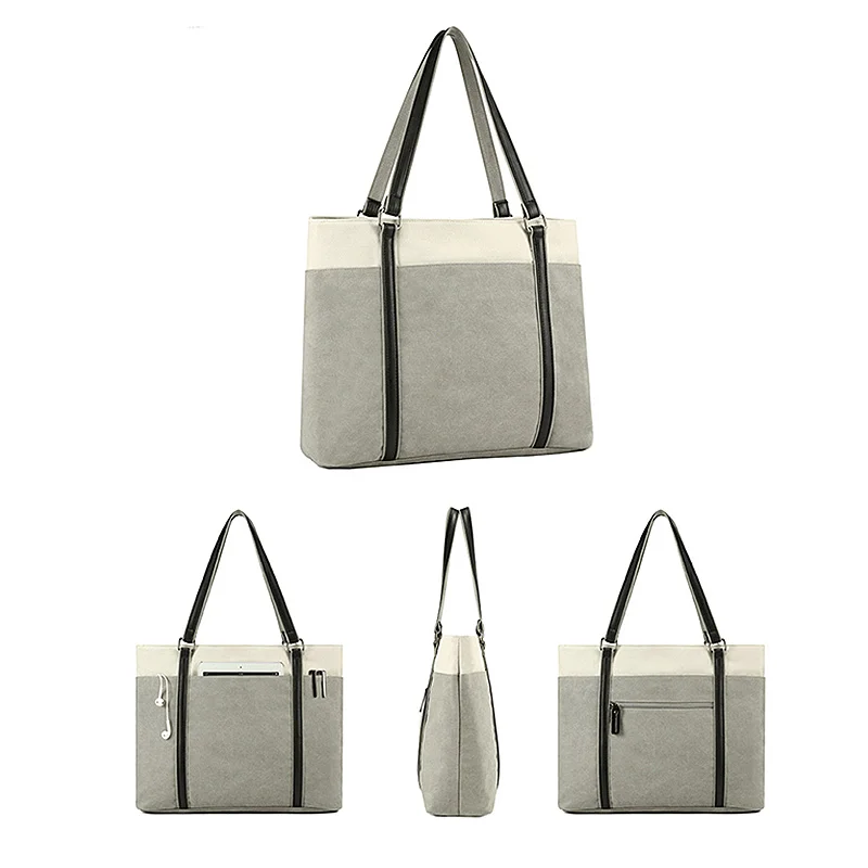 MINOFIOUS Women Patchwork Canvas Shoulder Bag luxury Handbag Fashion Casual Solid Large Capacity Tote Bag Design for Female
MINOFIOUS Women Patchwork Canvas Shoulder Bag luxury Handbag Fashion Casual Solid Large Capacity Tote Bag Design for Female