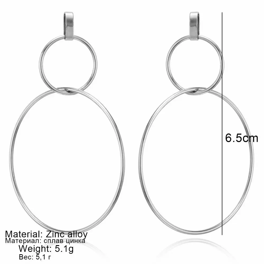 New big round metal pendant earrings ladies fashion ladies earrings Vintage Brincos statement accessories 2019
New big round metal pendant earrings ladies fashion ladies earrings Vintage Brincos statement accessories 2019