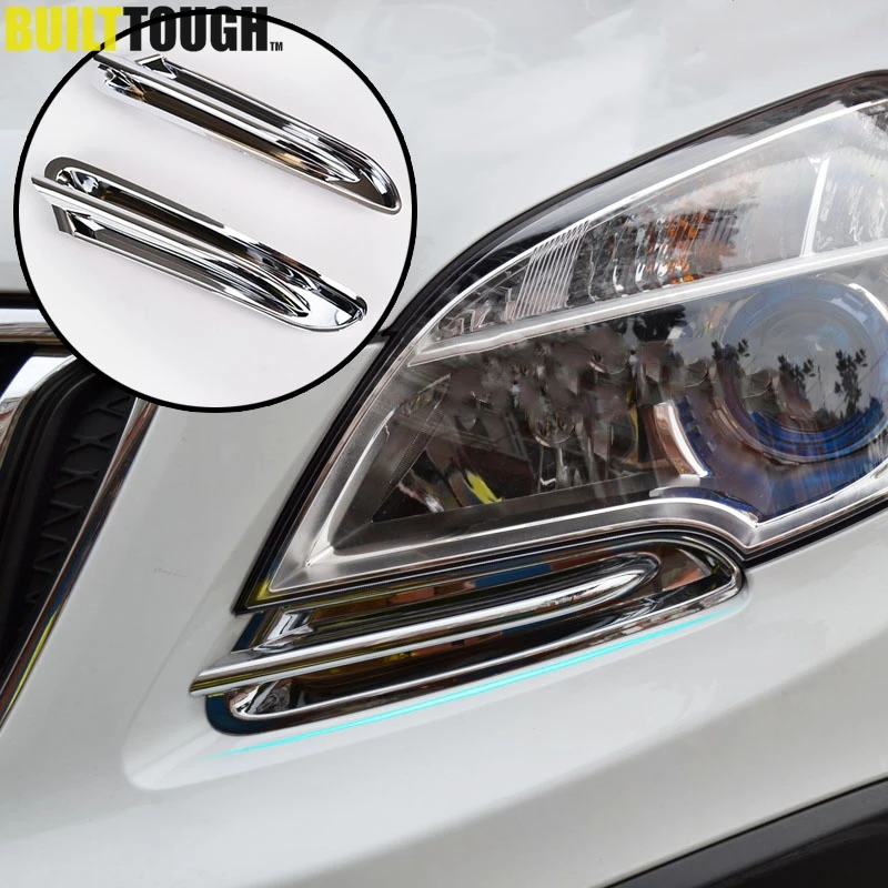 Хромированный передний светильник подходит для Opel Vauxhall Mokka/Buick Encore накладка на