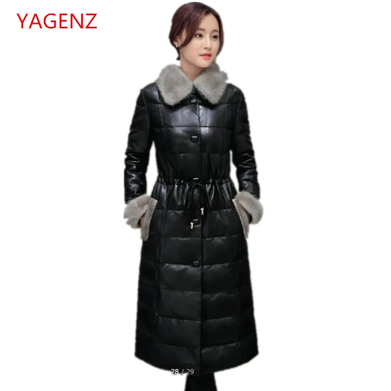 Women winter coat PU Leather coat NEW High quality Eiderdown cotton Warm coat Fashion Long sleeve Fur collar Women clothes K2690
Women winter coat PU Leather coat NEW High quality Eiderdown cotton Warm coat Fashion Long sleeve Fur collar Women clothes K2690