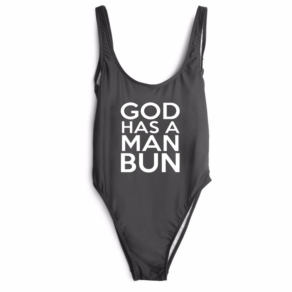 Летние цельные купальники God Has A Man, пляжные боди, сексуальные купальники с высоким вырезом, женские купальники
Летние цельные купальники God Has A Man, пляжные боди, сексуальные купальники с высоким вырезом, женские купальники